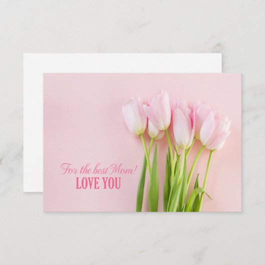 Invitation Meilleure maman (Devant / Derrière)