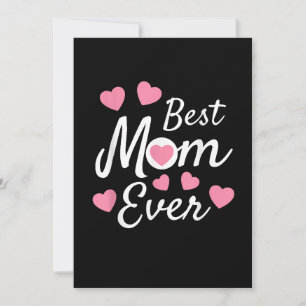 Invitation Meilleure maman jamais