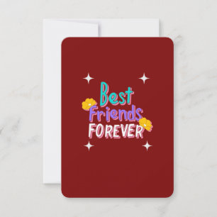 Invitation Meilleurs amis pour toujours
