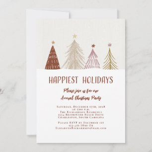 Invitation Meilleurs Vœux Élégant Fête de Fins d'Année