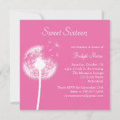 Invitation Meilleurs voeux ! (fuchsia) (Devant)