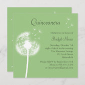 Invitation Meilleurs voeux ! (green) (Devant / Derrière)