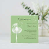 Invitation Meilleurs voeux ! (green) (Debout devant)