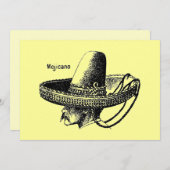 Invitation Mejicano-Mexicano (Devant / Derrière)