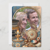 Invitation Mélange bohème de couleurs et de décoration (Devant)