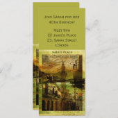 Invitation Mélange méditerranéen (Devant / Derrière)