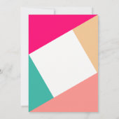 Invitation Mélange moderne mêlant la fête du Nouvel An 2 (Dos)