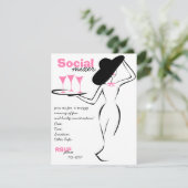 Invitation Mélange social (Debout devant)