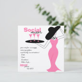 Invitation Mélange social (Debout devant)