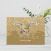 Invitation Mélangeur en béton beige (Debout devant)