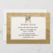 Invitation Mélangeur en béton beige (Dos)