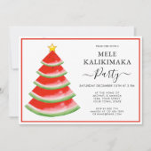 Invitation Mele Kalikimaka (Devant)