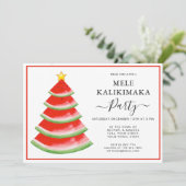 Invitation Mele Kalikimaka (Debout devant)