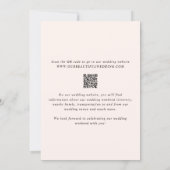 Invitation Melinda Mariage moderne (Dos)