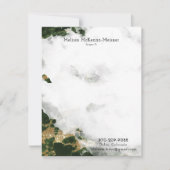 Invitation Melissa Flat Card 2 (Devant)