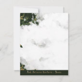 Invitation Melissa Flat Card 2 (Dos)