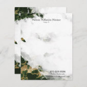 Invitation Melissa Flat Card 2 (Devant / Derrière)