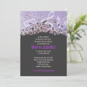 Invitation MELODY de l'invitation Bat mitzvah du bar TORAH (Debout devant)