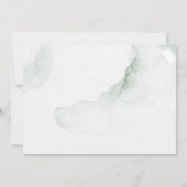 Invitation Même Amour Petite Mariage Plage Monochromatique Sa (Dos)