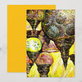 Invitation Même plus grande idée de couleur (Devant / Derrière)