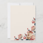 Invitation mémoire d'amour adorée (Dos)