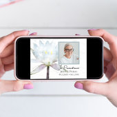 Invitation Mémorial commémoratif de l'anniversaire de la mort