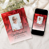 Invitation Mémorial commémoratif de l'anniversaire de la mort