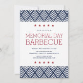 Invitation Memorial Day Barbecue Party (Devant)