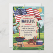 Invitation Memorial Day Barbecue Party (Devant)