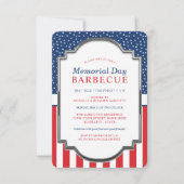 Invitation Memorial Day Barbecue Party (Devant)