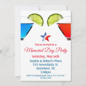 Invitation Memorial Day Cocktail Party (Devant)