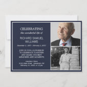 Invitation Mémorial de la Marine pour la vie minimale 2 photo (Devant)