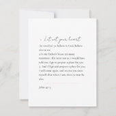 Invitation Memorial Floral Photo Funeral Keepsaké (Dos)