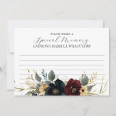 Invitation Mémorial funéraire de la marine de Bourgogne Parta (Devant)