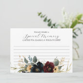 Invitation Mémorial funéraire de la marine de Bourgogne Parta (Debout devant)