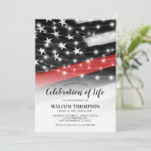 Invitation Mémorial Funéraire des Pompiers (Debout devant)