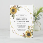 Invitation Mémorial Géométrique Du Tournesol (Debout devant)