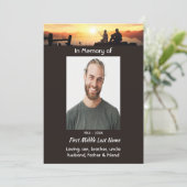 Invitation Mémorial Père Son Pêcheur (Debout devant)