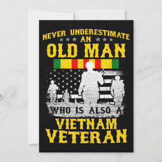 Invitation Men Papa Grand-père Vietnam Vintage Shirt Men