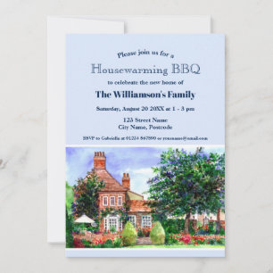 Invitation Ménage de la maison New Home Manor House York Angl