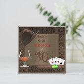 Invitation MENS 30e anniversaire Cigars,INVITATIONS DE LA BRA (Debout devant)