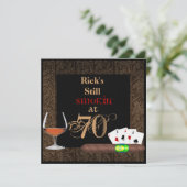 Invitation MENS 70e anniversaire Cigars,INVITATIONS DE LA BRA (Debout devant)