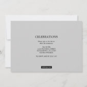 Invitation Mention d'études de droit sur la couronne (Dos)