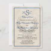 Invitation Mention d'études de l'école supérieure classique M (Devant)