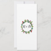 Invitation Menu Accueil Mariage Cactus Fiesta Menus Mexicains (Dos)