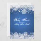 Invitation Menu Baby shower Nuit Parklebleu (Dos)
