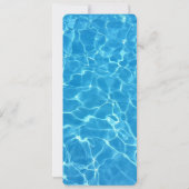 Invitation Menu Blue Water (Dos)