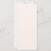 Invitation Menu Boho Occidental Deux Beaux Chevaux (Dos)