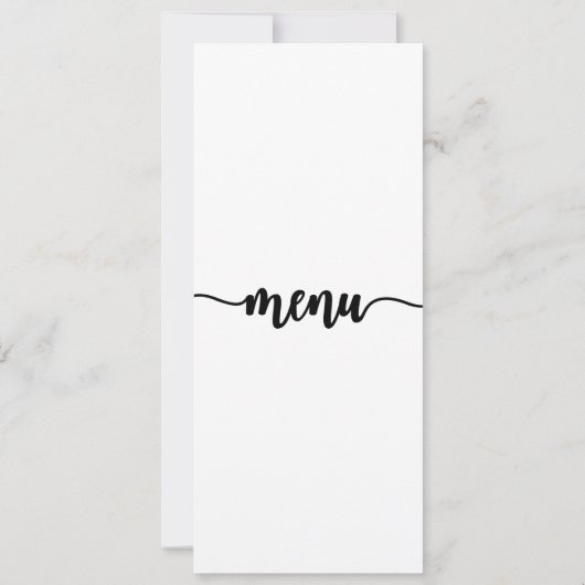 Invitation Menu Card, Christmas Menu, Dinner, Lunch (Dos)