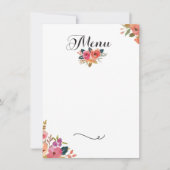 Invitation Menu de gala (Devant)